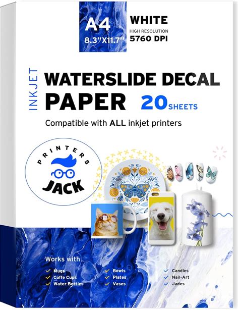 waterslide decal paper for inkjet printers|Designing and Printing Waterslide Decals .
